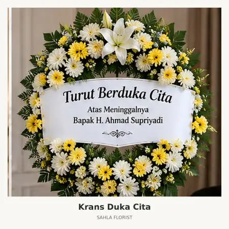 Krans Bunga Duka Rs Hasan Sadikin